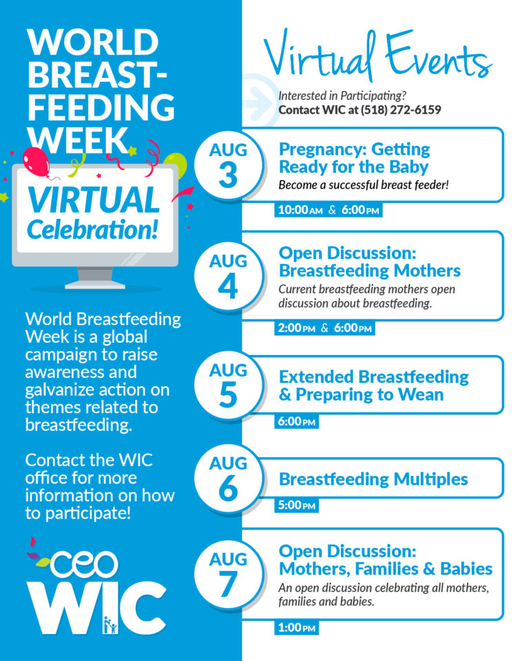 World Breastfeeding Week Goes Virtual