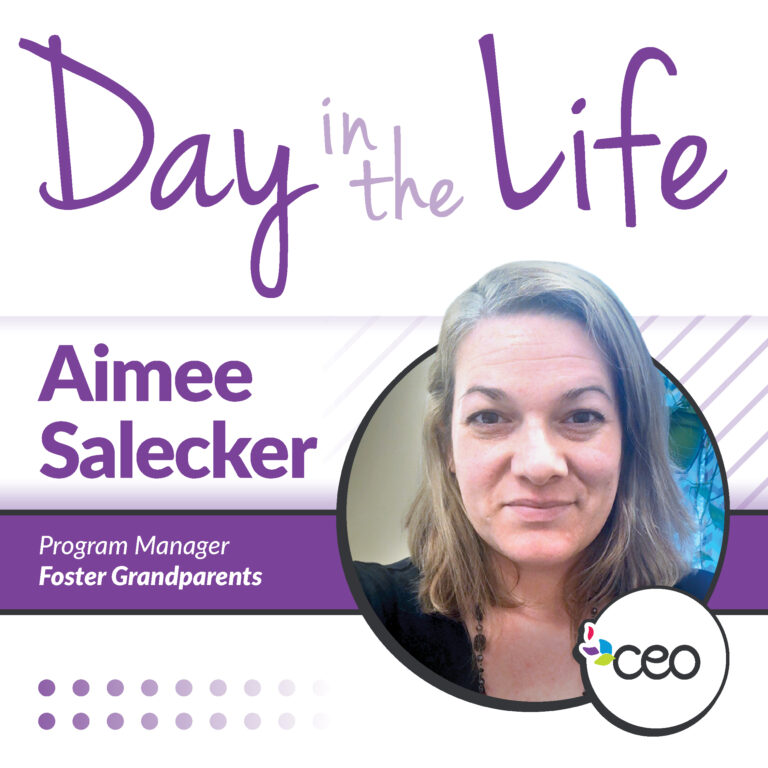 A Day in the Life of Aimee Salecker- Foster Grandparent Program Manager