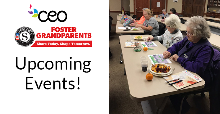 Foster Grandparent Upcoming Events