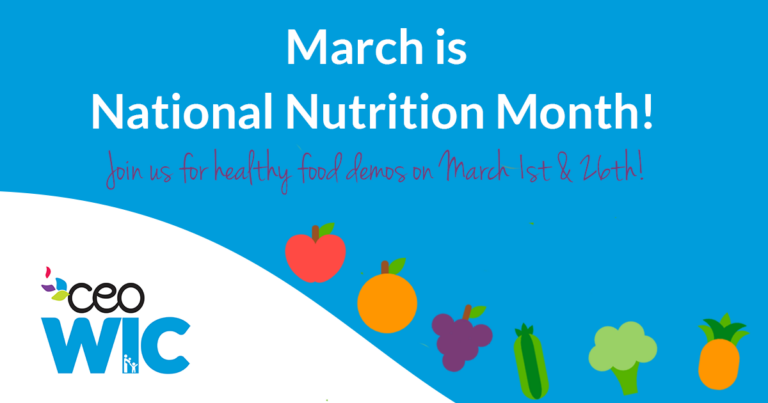Celebrate National Nutrition Month with WIC