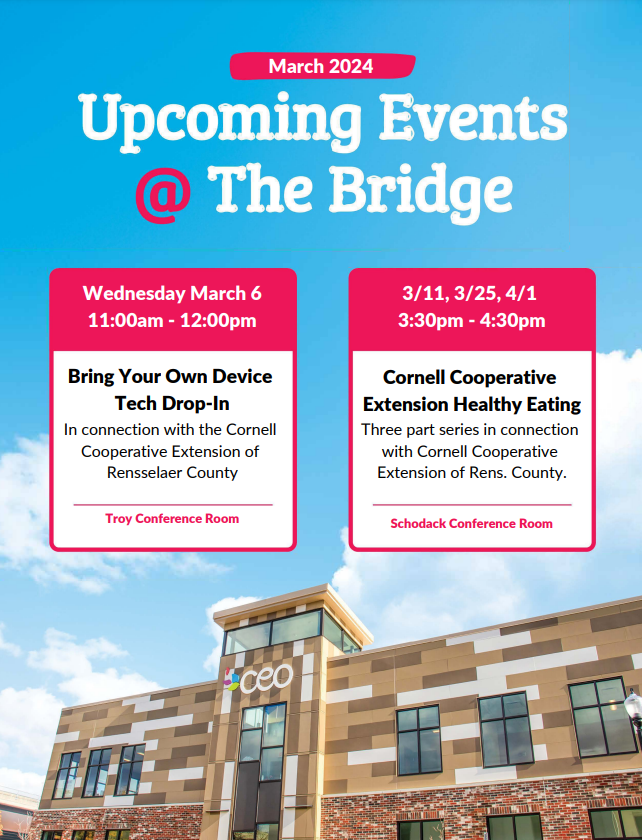 March Events at the Bridge