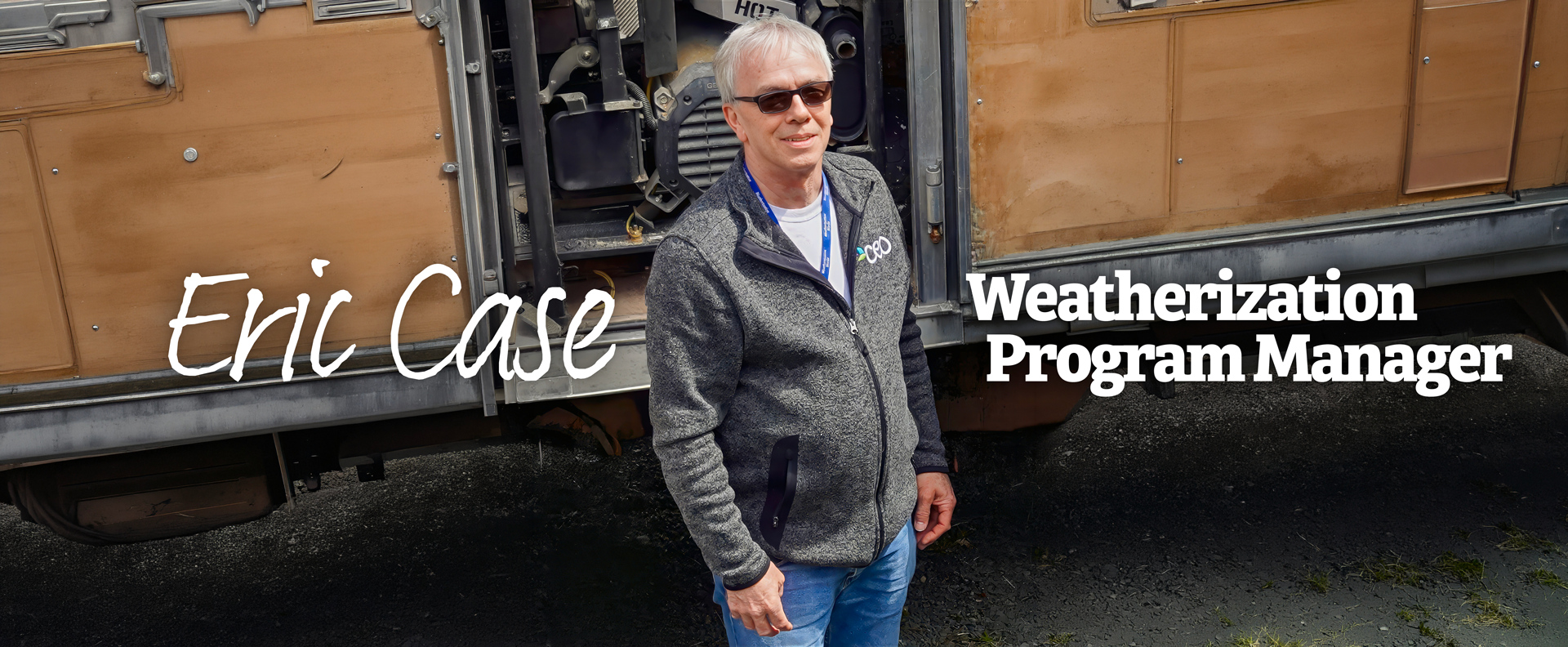 CEO Weatherization Program Manager Eric Case