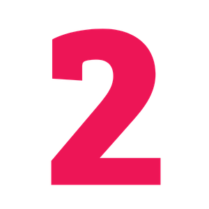 1 (3) large number 1 indicating step 1